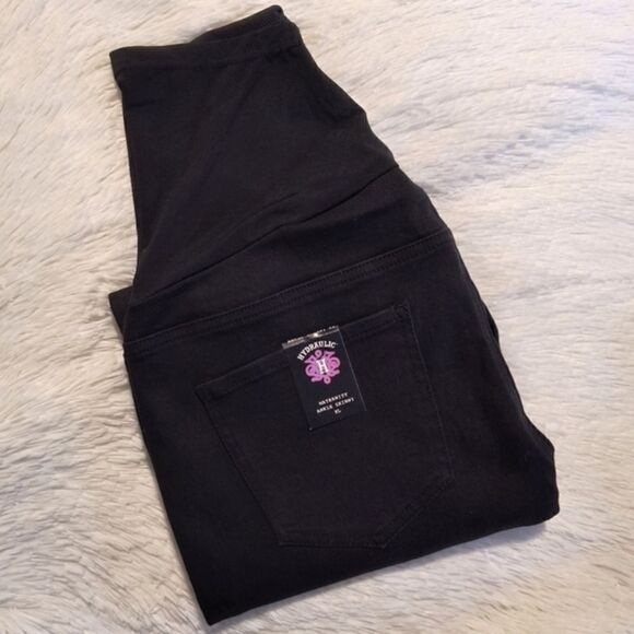 Hydraulic Black Maternity Ankle Skinny Jeans - Picture 3 of 4